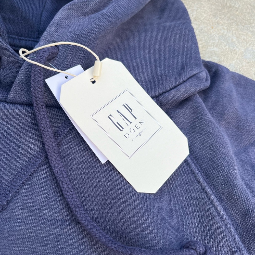 NWT Gap × DOEN Adult Heavyweight Raglan Logo Hoodie - Picture 3 of 7